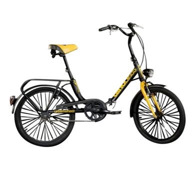 Dječji bicikl sklopivi Dino, 20", crni